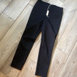 Max Studio Slip On Medium Black Ankle Pants